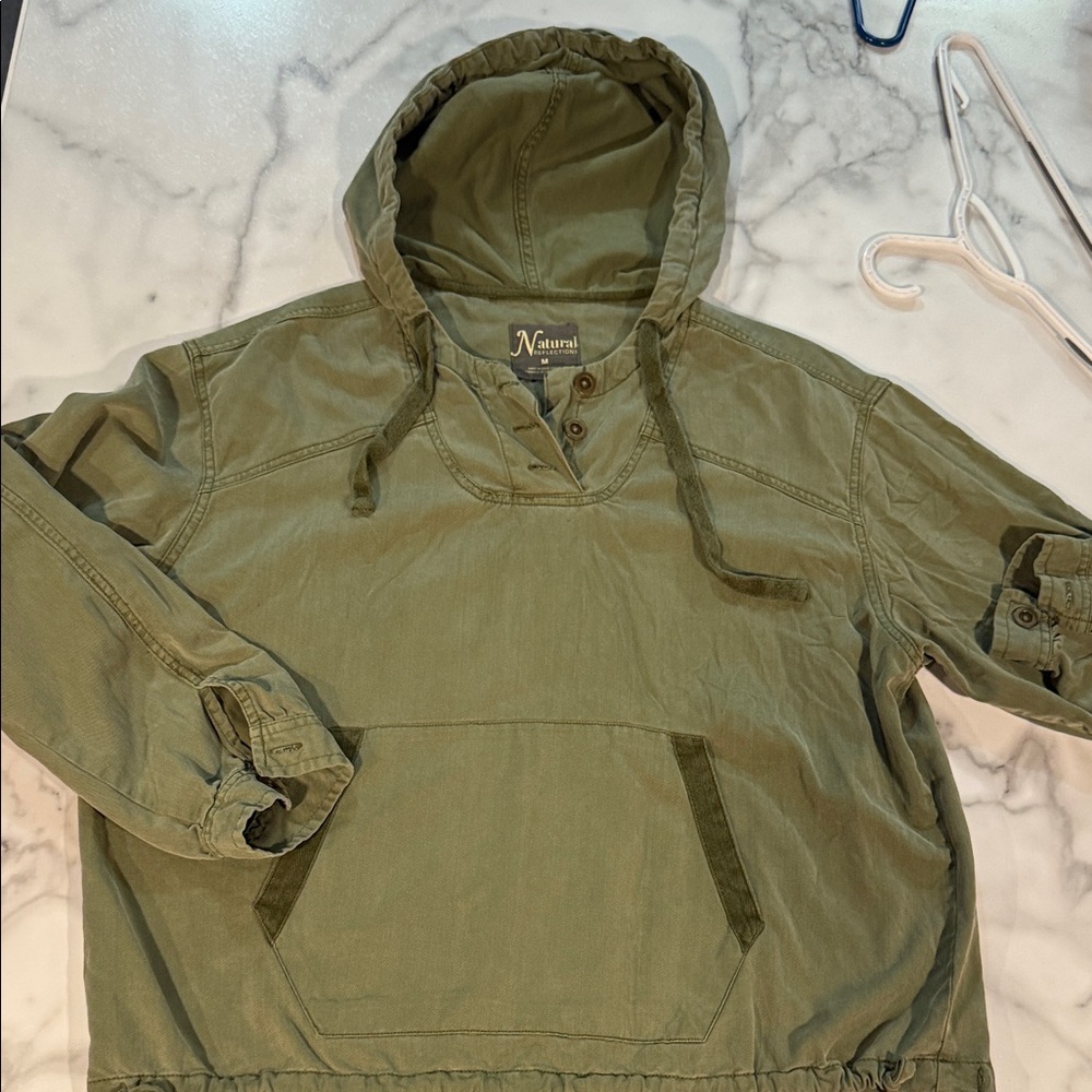 Natural Reflections Olive Utility Jacket 2x $60
